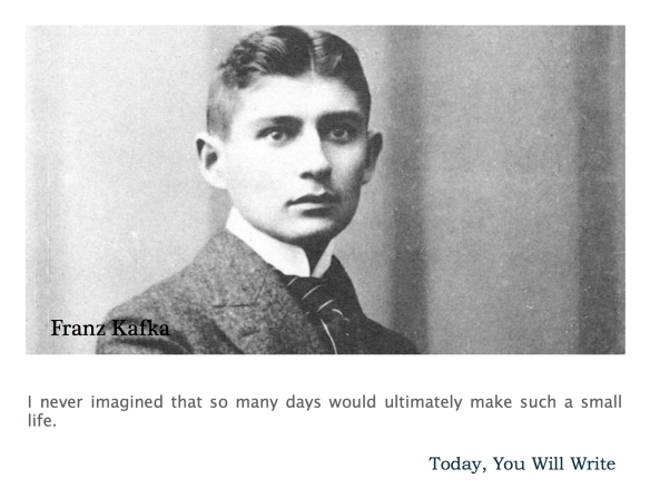 25th july - Franz Kafka - our days.jpg